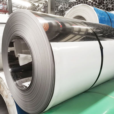 Aisi 302 304 กระจกสแตนเลสรีดเย็นม้วน 0.03mm 0.4mm 15mm 150mm