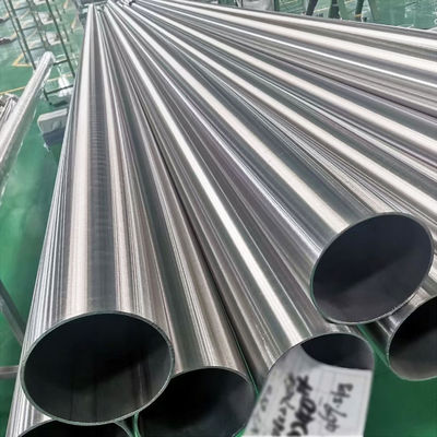 ASTM 316L ท่อสแตนเลสไม่มีรอยต่อ ERW Tisco 3mm 6mm