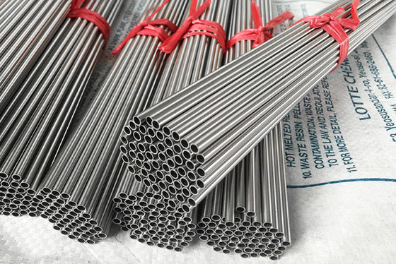 ASTM 316L ท่อสแตนเลสไม่มีรอยต่อ ERW Tisco 3mm 6mm