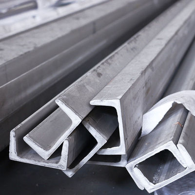 304 สแตนเลส U ขนาดช่องรีดร้อนโดยตรง 6 มม