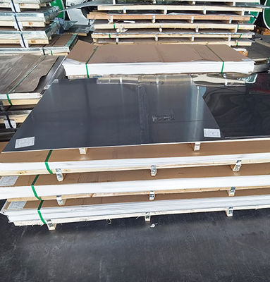 เหล็กแผ่นรีดเย็น Ss Stainless Steel Sheet Metal Construction 316 2000mm