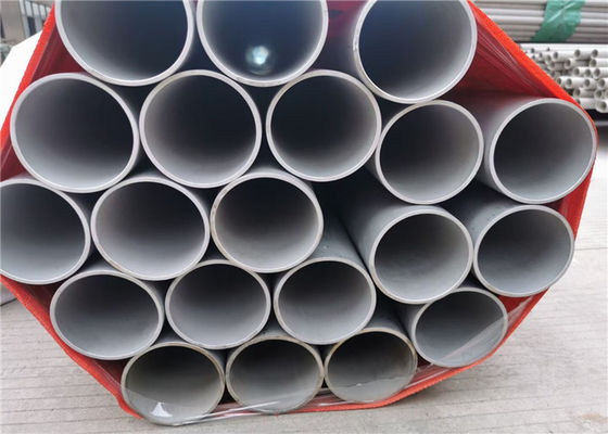 NDT ASTM A240 OD100 ราวจับสดใส sS304 ท่อสแตนเลส