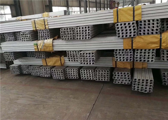 5m Galvanized H No.1 Finish Stainless Steel U Channel สำหรับกระจก