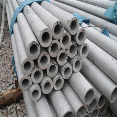 การก่อสร้าง ASTM A312 TP316L น้ำมันแก๊สท่อเหล็กรีดร้อนแบบไม่มีรอยต่อ